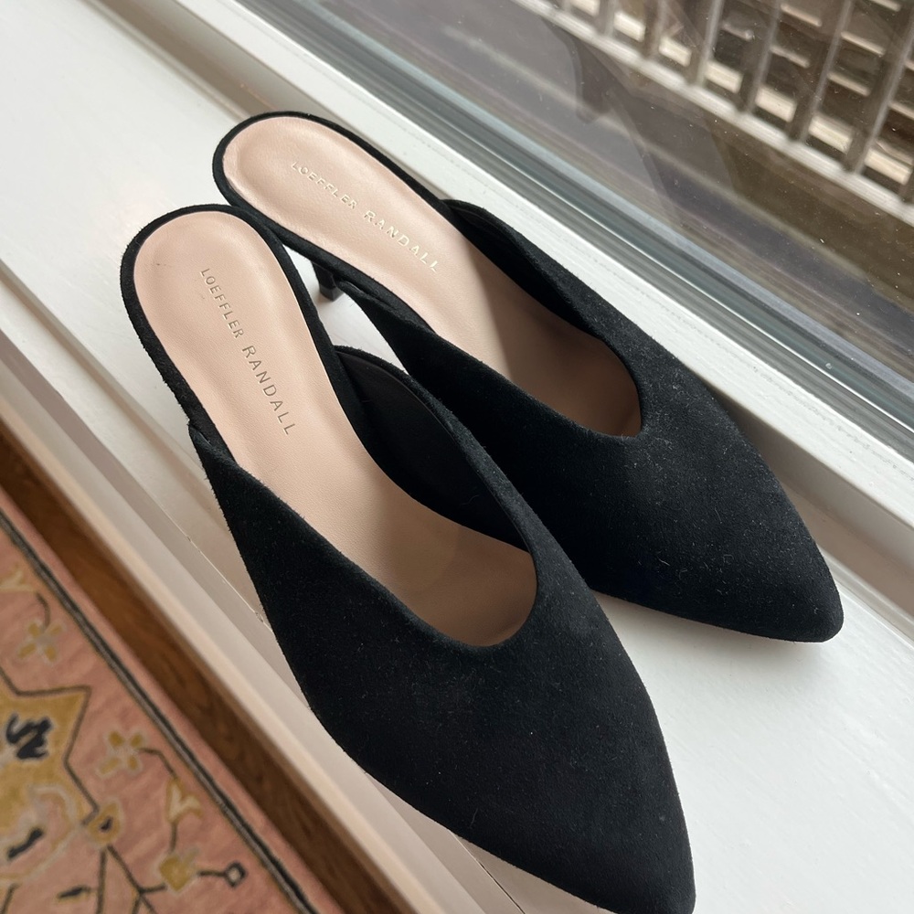 Loeffler Randall Black Women's kitten heels